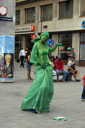 Street Mime, Vienna, Austria