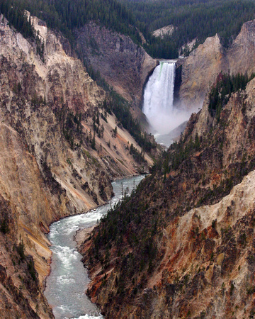 Upper Falls Yellowstone NP