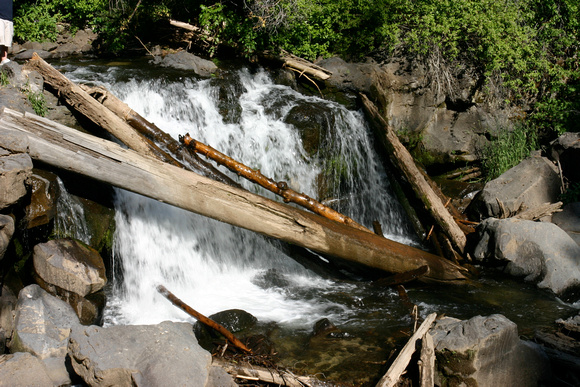 Waterfall Anderson Dam Recreational Area